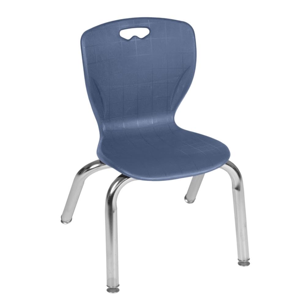 Mobile Rectangular Table with 2 Stack Chairs F7826