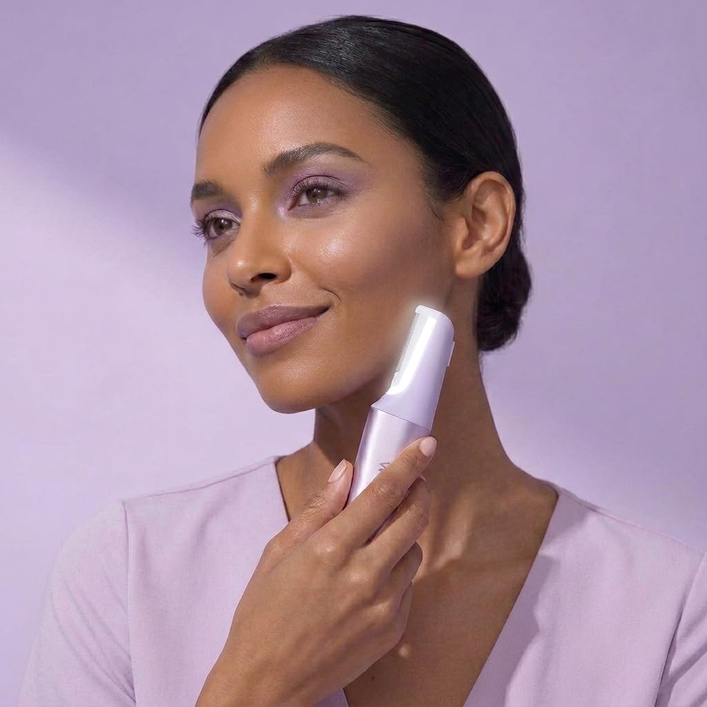 Lavender Purple Facial Razor I3425