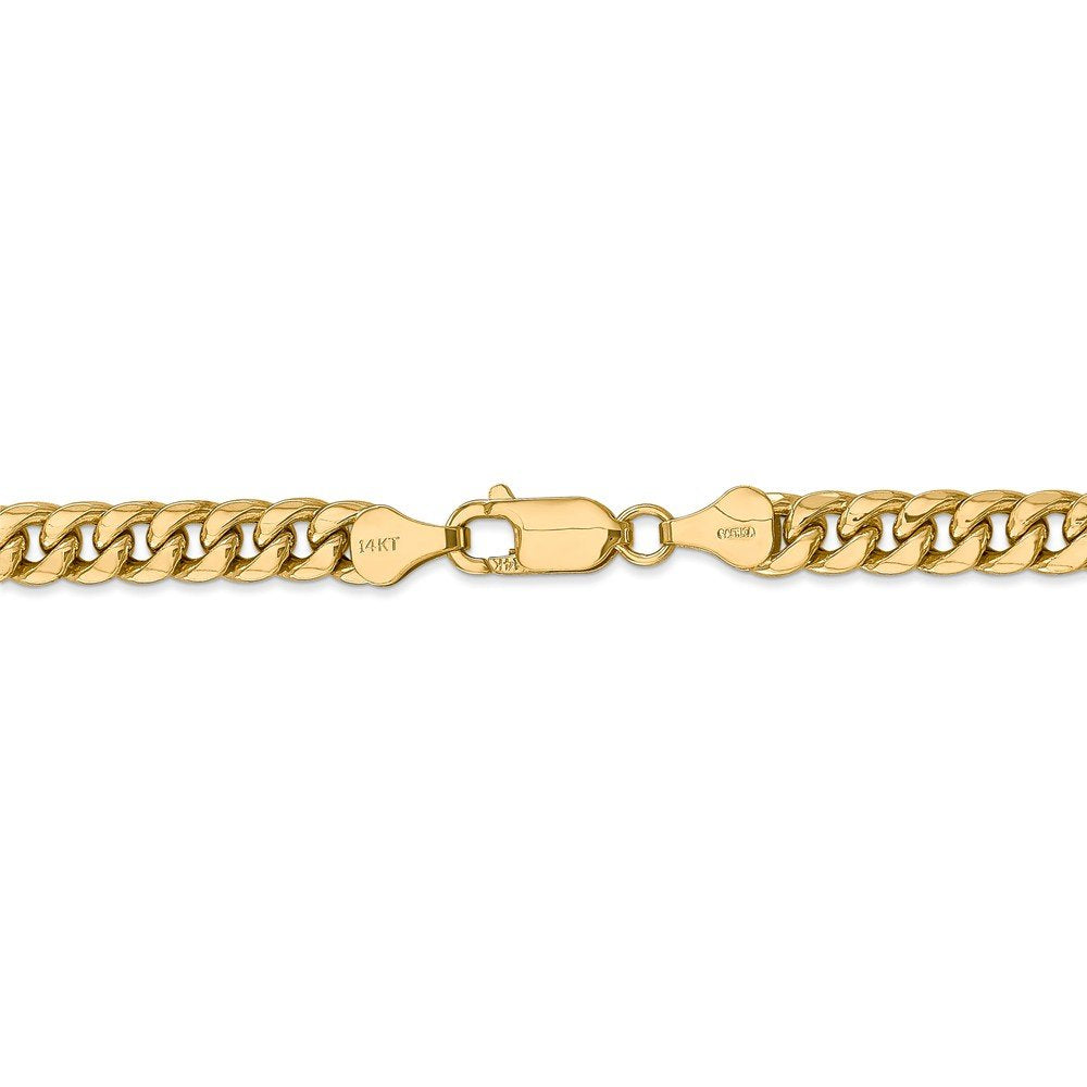 14K Yellow Gold 6mm Miami Cuban Chain Necklace O81486