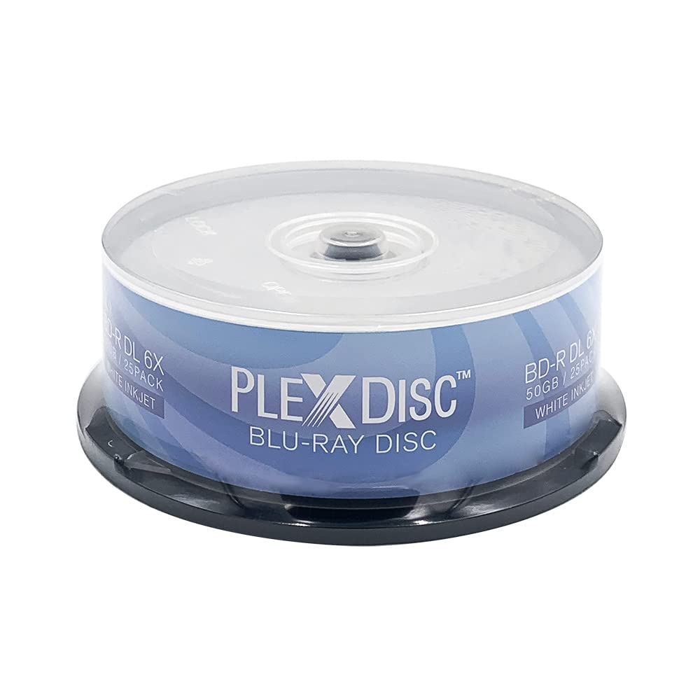 50GB Double Layer Blu-ray Discs 25-Pack D83795