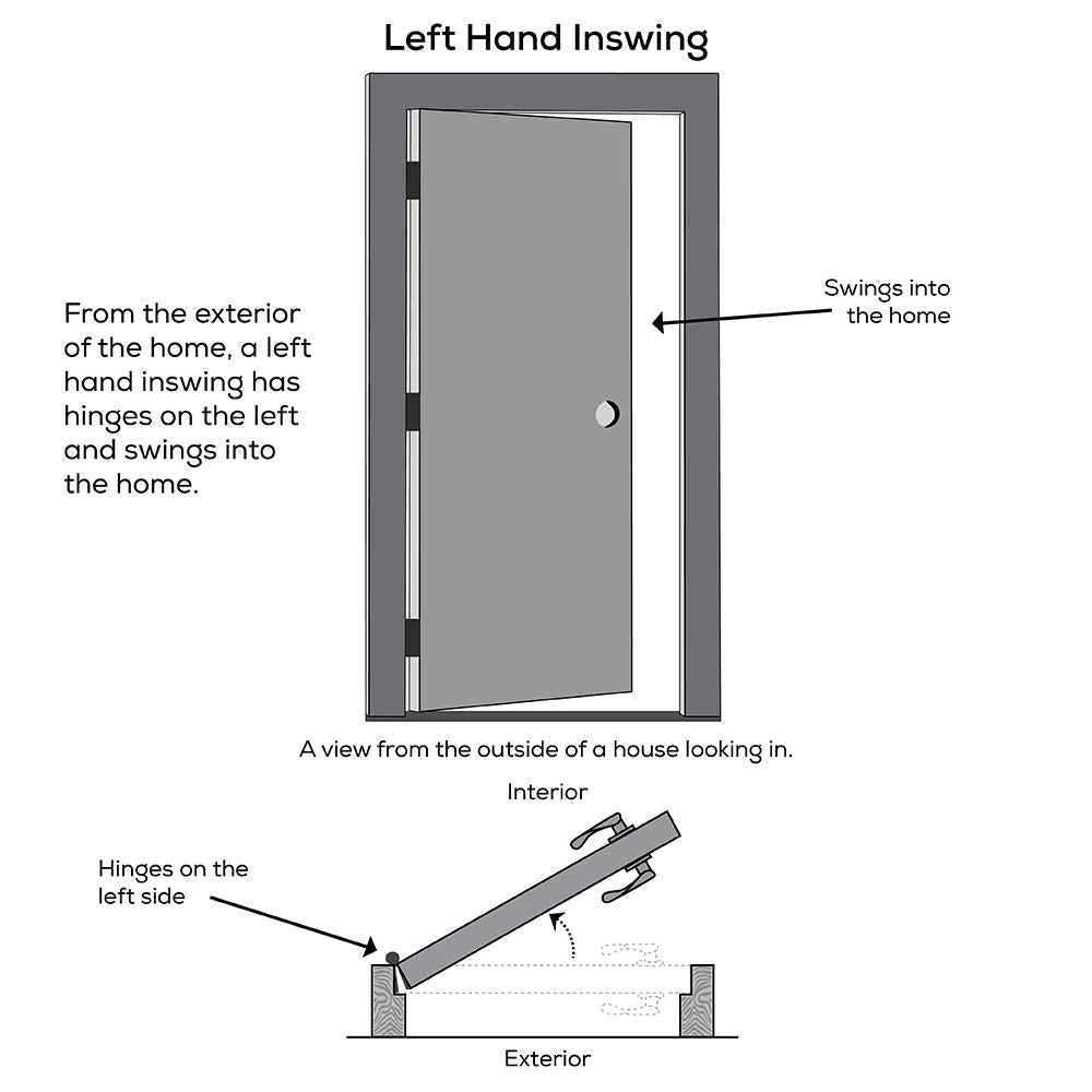 Brown Steel Prehung Door 36" x 80" H739