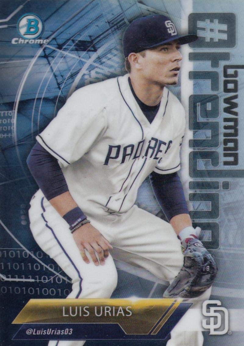 Baseball MLB 2018 Bowman Mega Box Chrome Luis Urias Padres M70699
