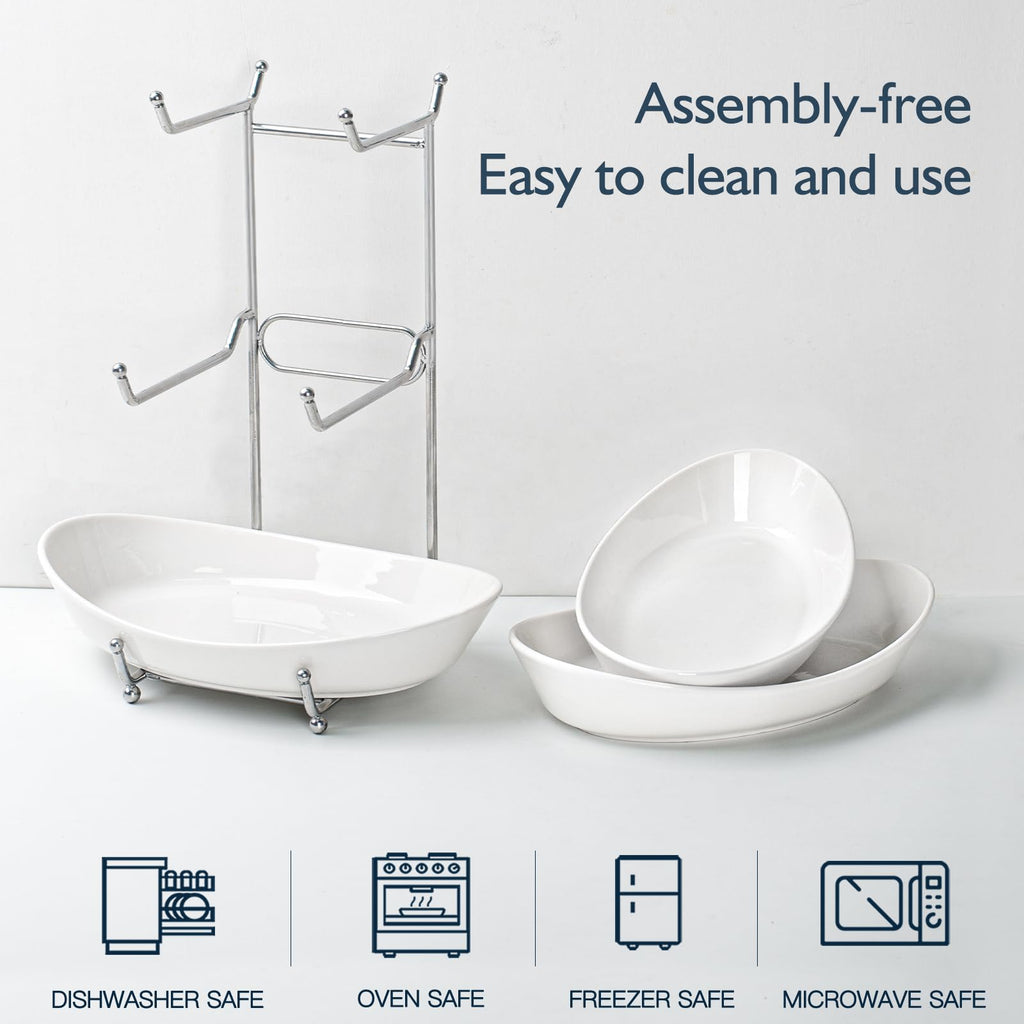 3 Tier Fruit Bowl Basket with Metal Stand J69034