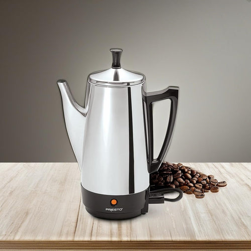 12-Cup Stainless Steel Coffee Maker J197