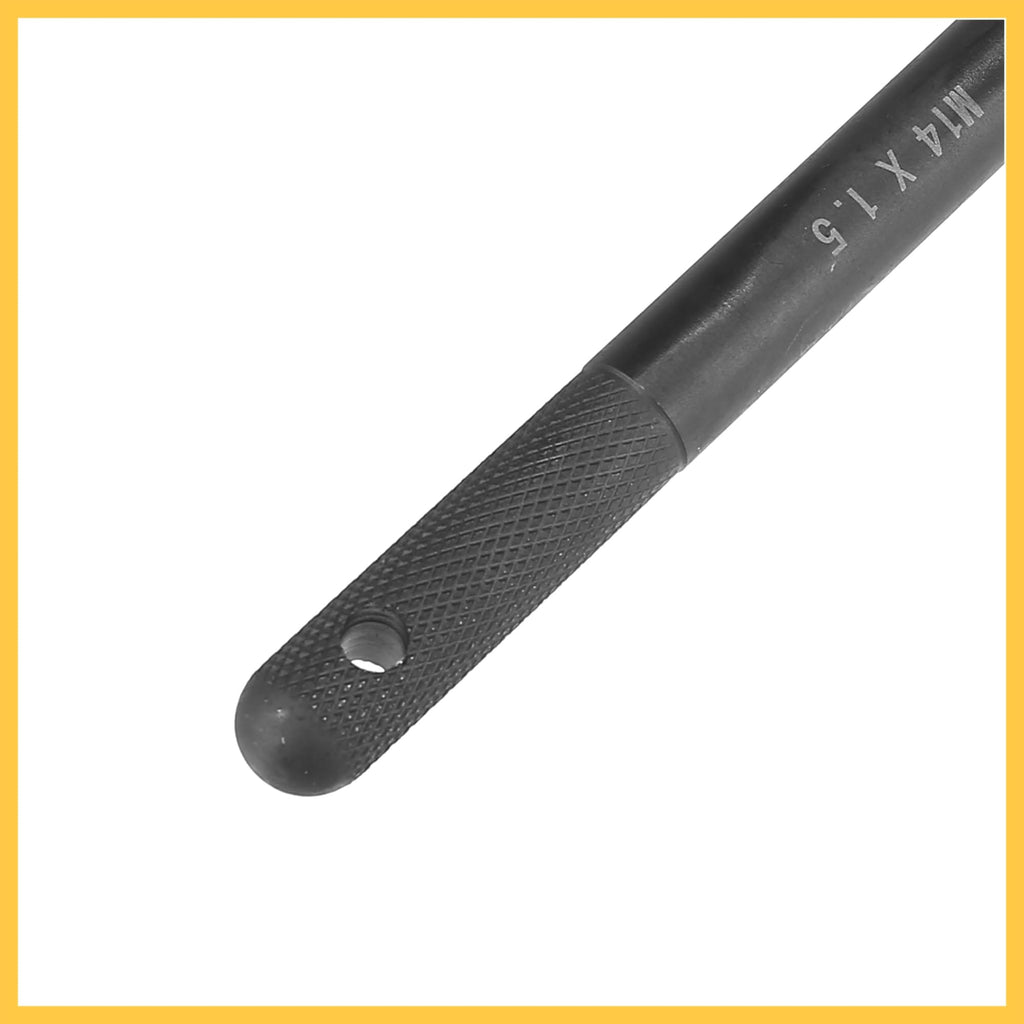 Black Carbon Steel Wheel Hangers Alignment Pin M14x1.5 J7165
