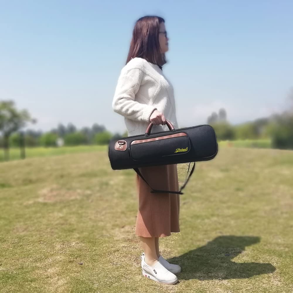 Water-resistant Oxford Cloth Trumpet Gig Bag with Shoulder Strap S273511