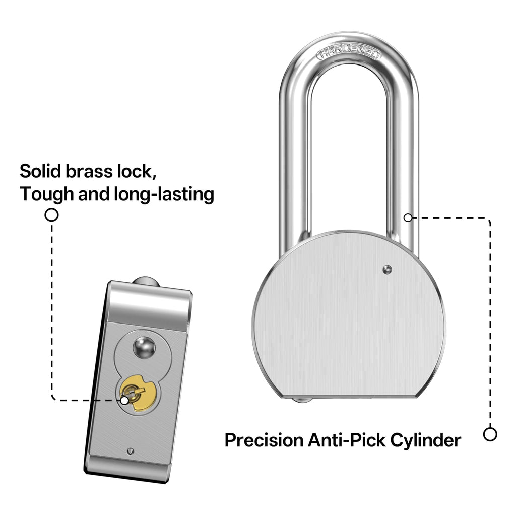 4 Pack 65mm Heavy Duty Keyed Alike Padlocks C749962