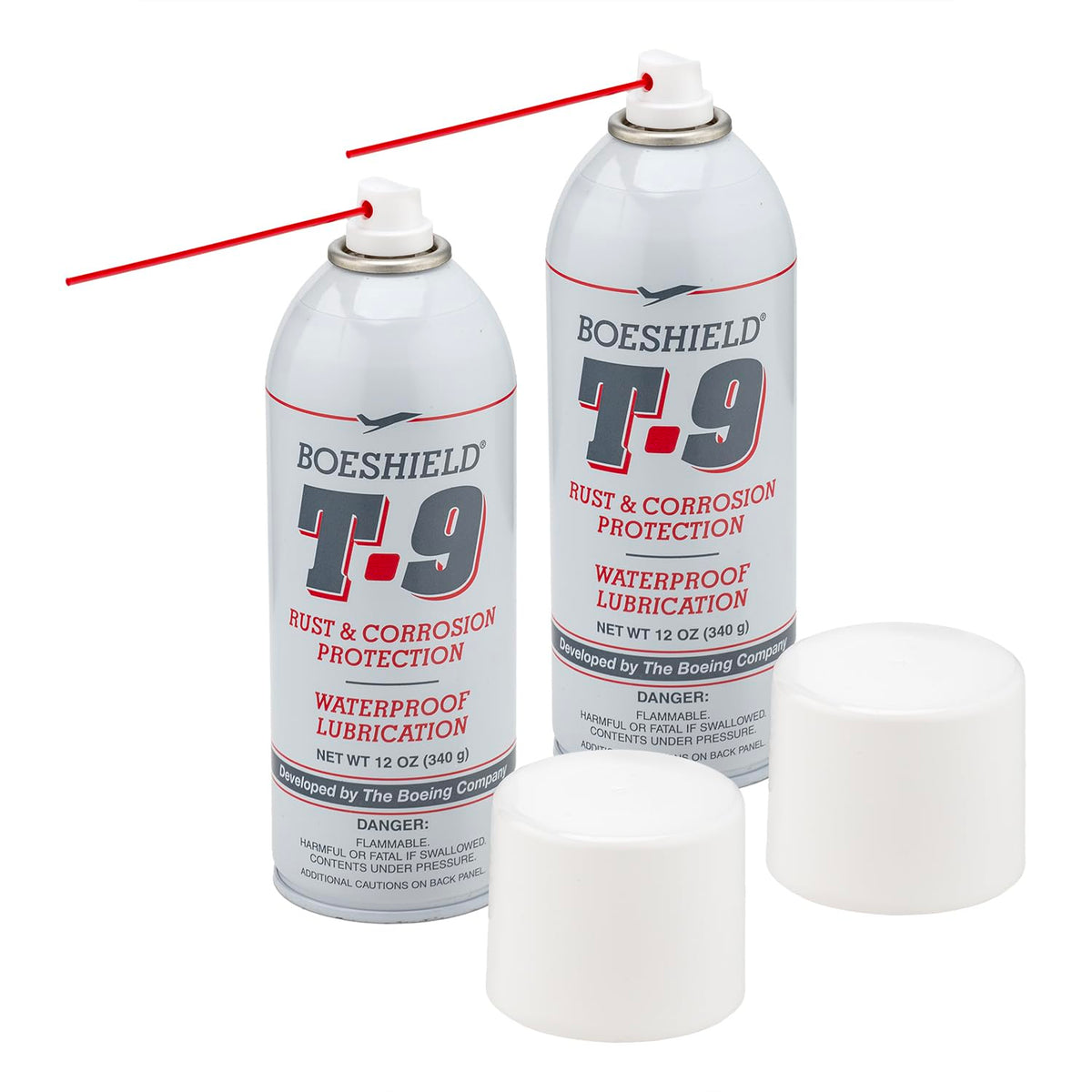 Waterproof Wax-Based Lubricant & Corrosion Inhibitor, 12 oz Aerosol, Pack of 2 K569828