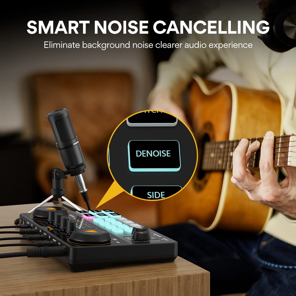 Podcast Equipment Bundle with Audio Mixer Y55886