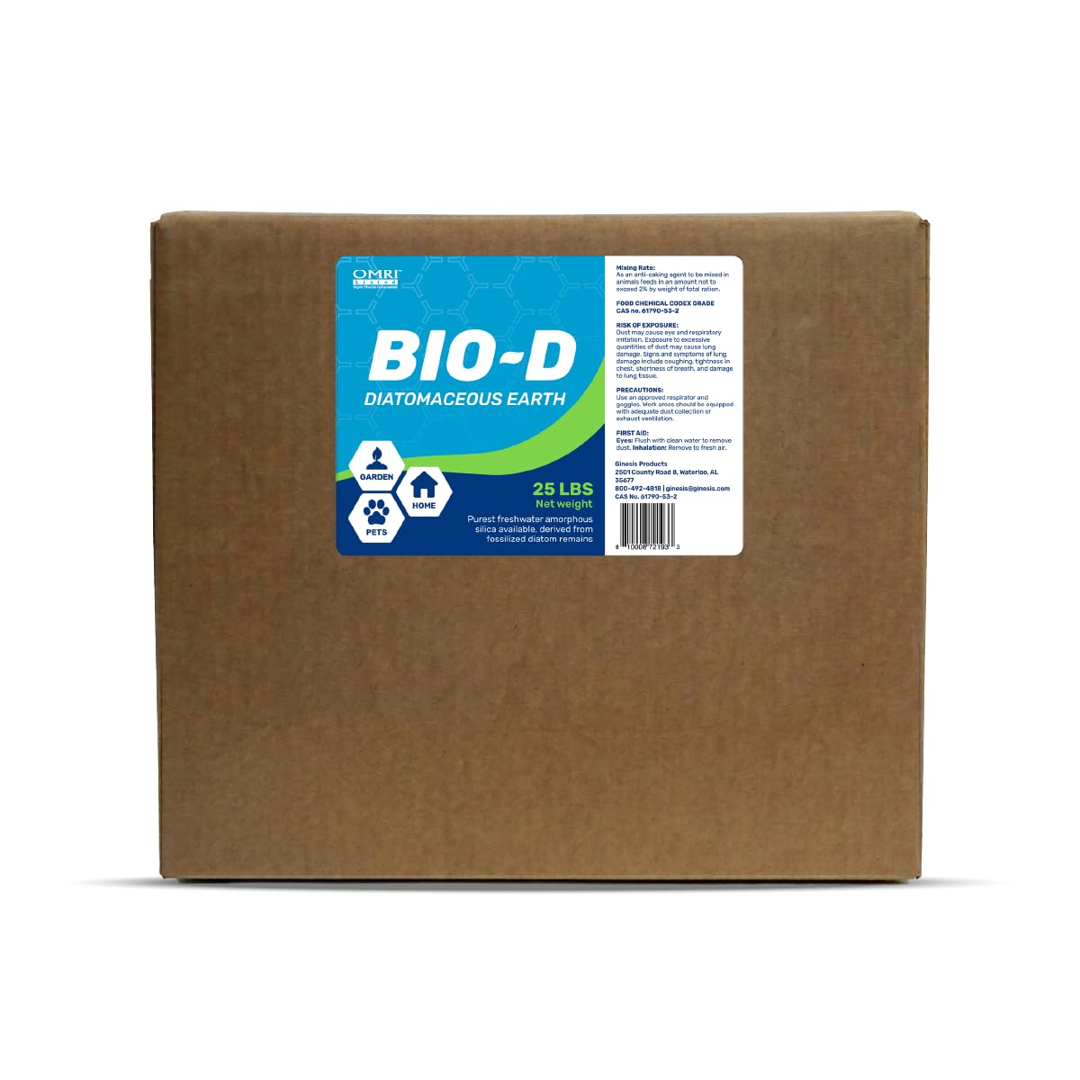 Diatomaceous Earth Food Grade 25 lb J23228