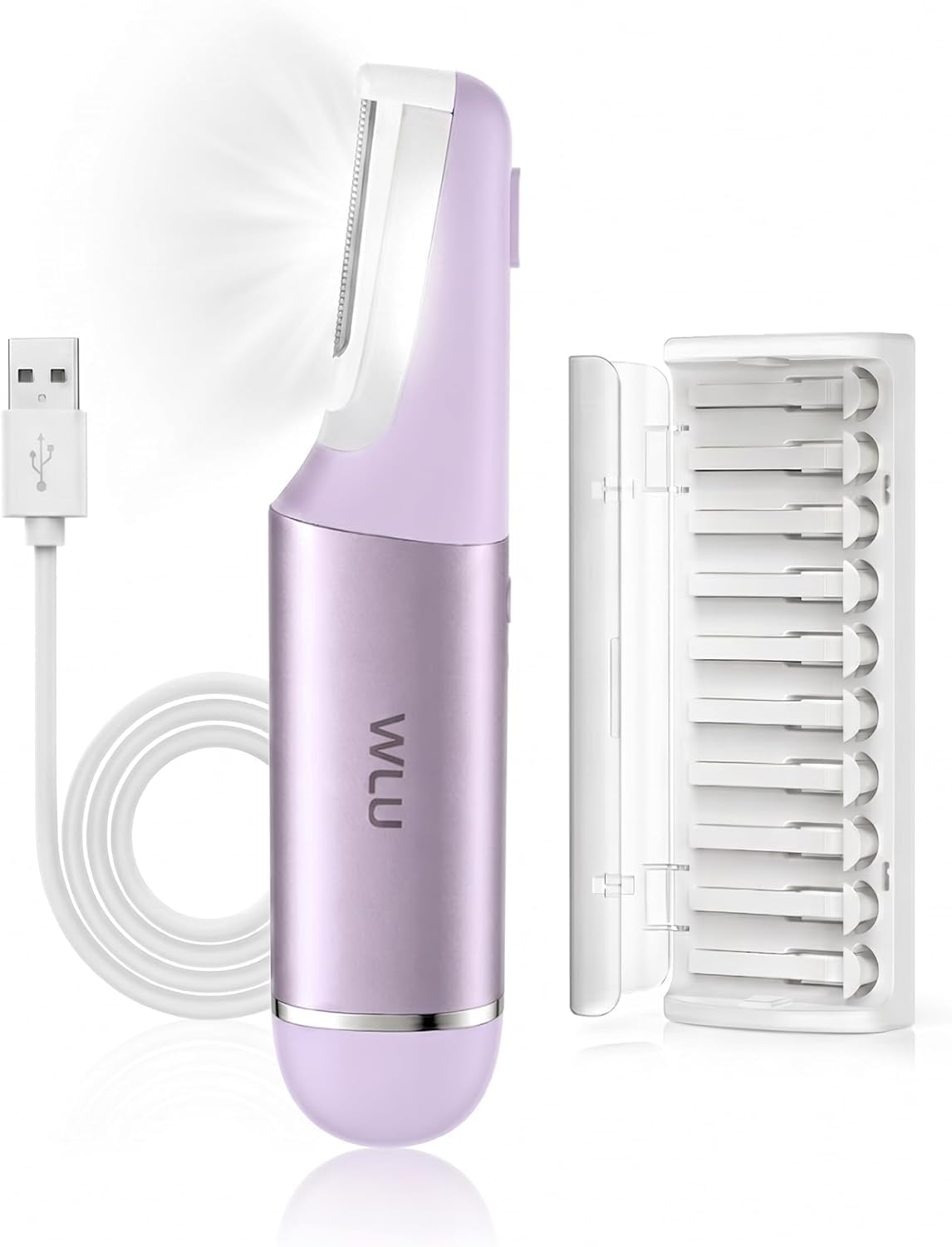 Lavender Purple Facial Razor I3425
