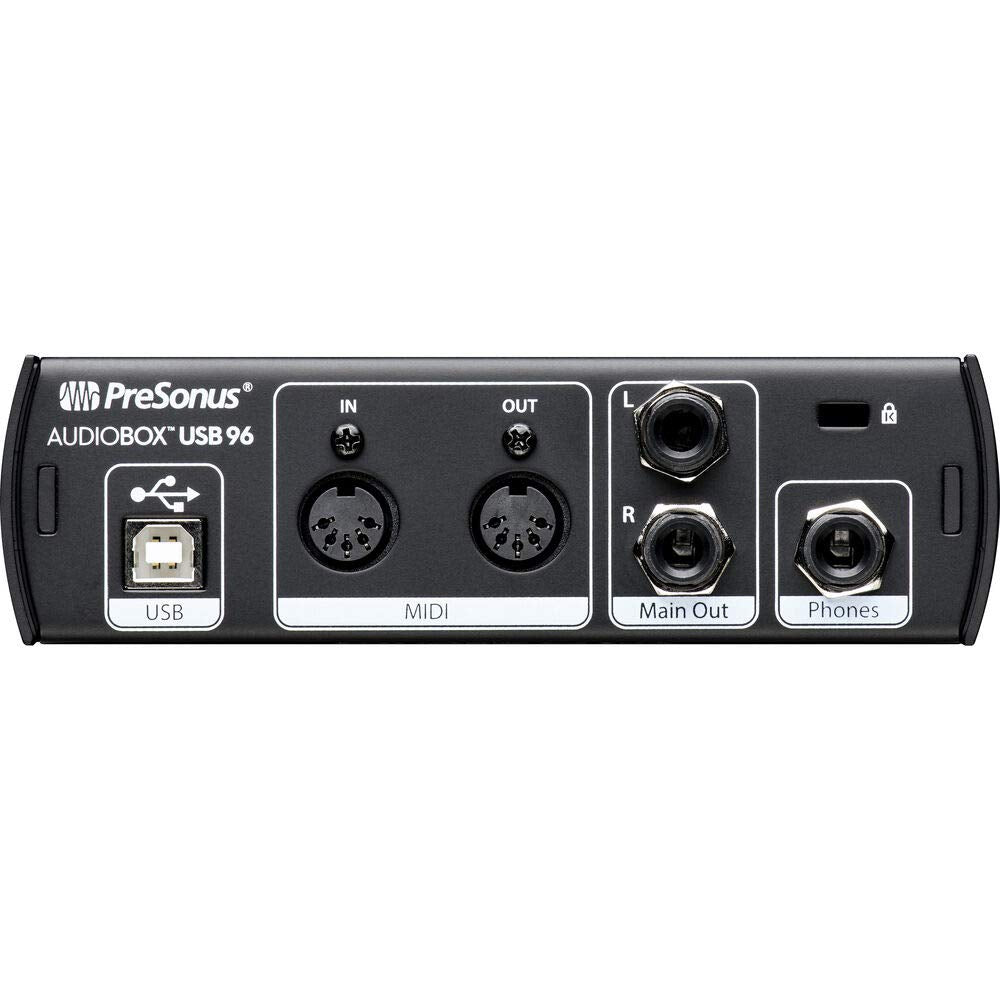 USB Audio Interface Bundle with Studio Monitors, Microphone, Headphones and Stands G328305