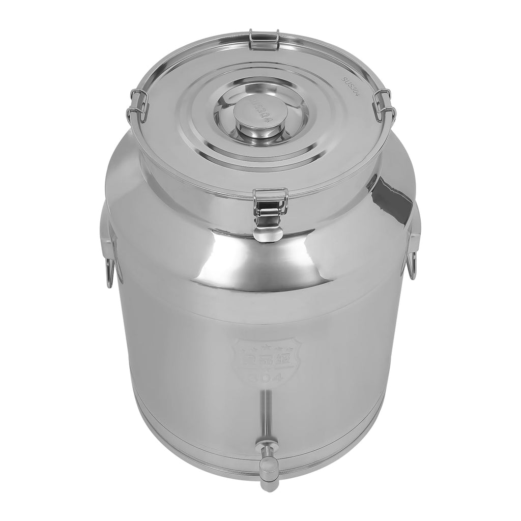 64L Stainless Steel Milk Can with Spigot M692660