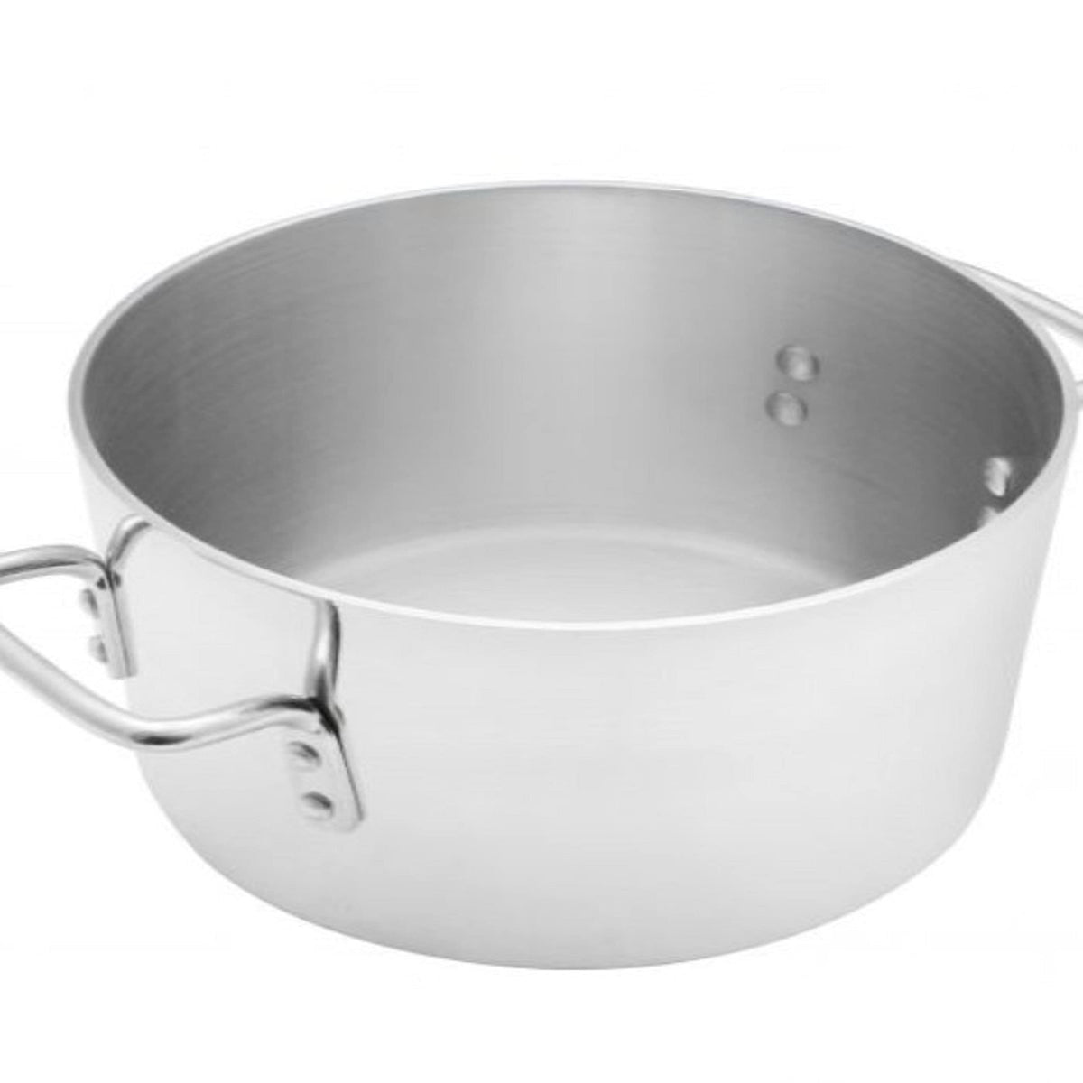 60 Quart Aluminum Sauce Pot with Riveted Handles A7658
