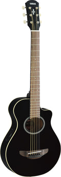 3/4-Size Black Acoustic-Electric Guitar T4824
