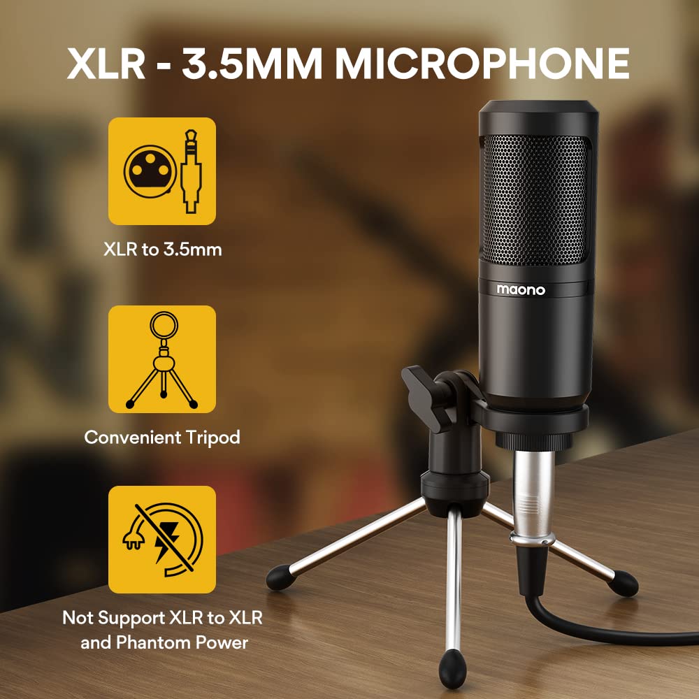 Podcast Equipment Bundle with Audio Mixer Y55886