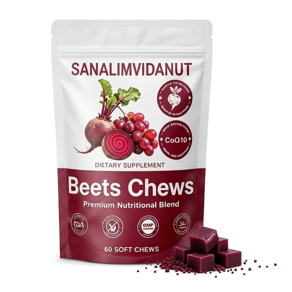 Beet Root Chews 500mg 60 Chews H315
