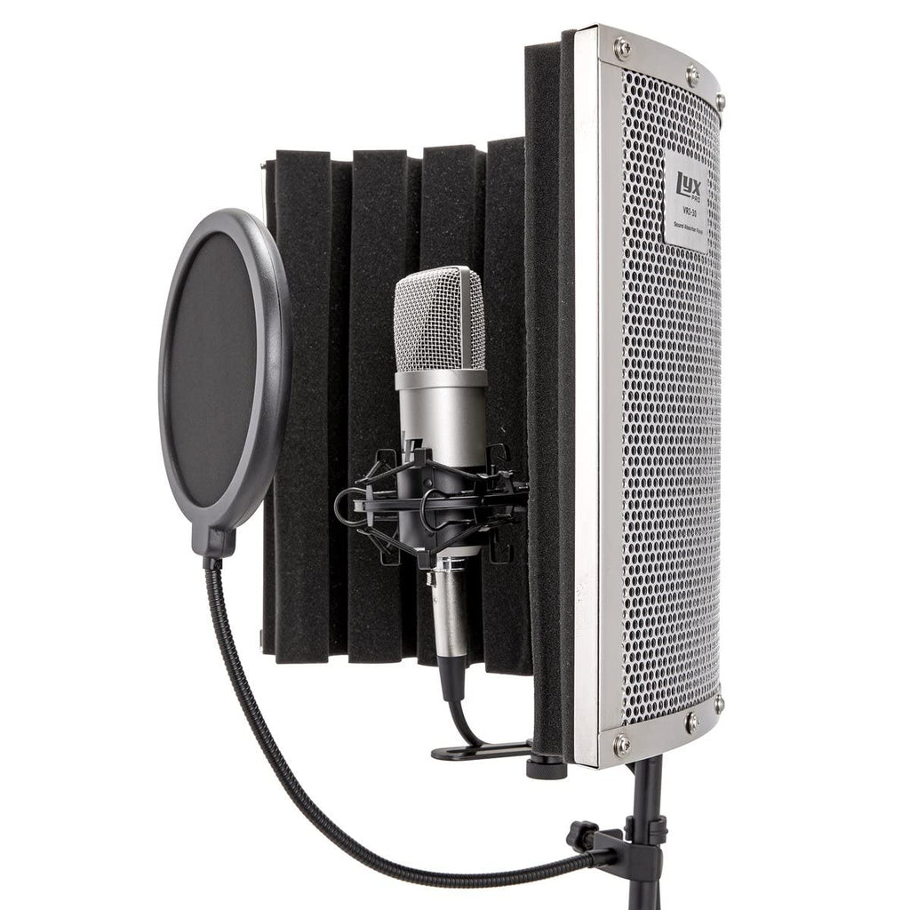 USB Audio Interface Bundle with Studio Monitors, Microphone, Headphones and Stands G328305