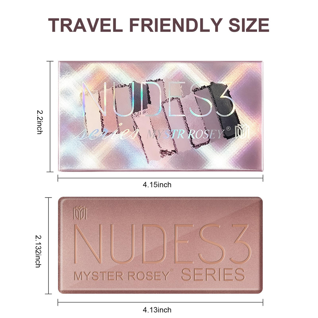 3 Mini Nudes Eyeshadow Palette Y859507