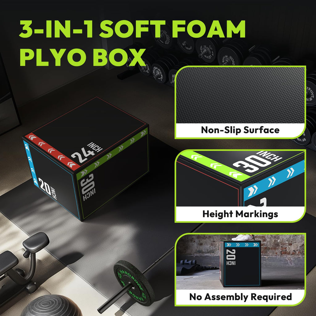 3-in-1 Plyometric Box H667087
