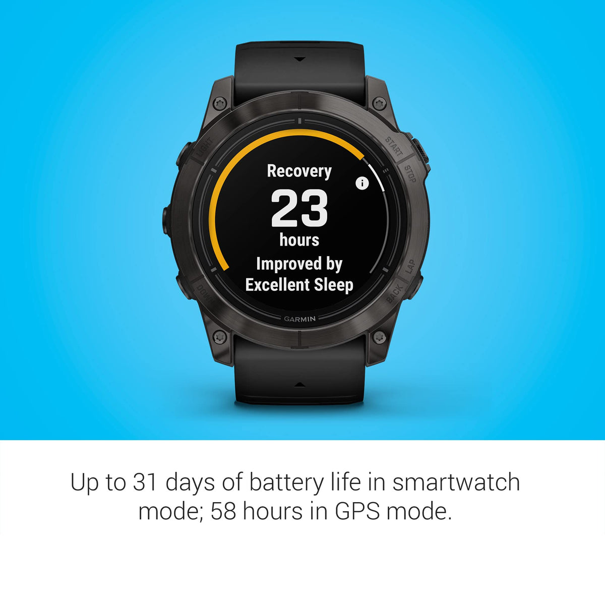 Black 51mm Smartwatch G69339