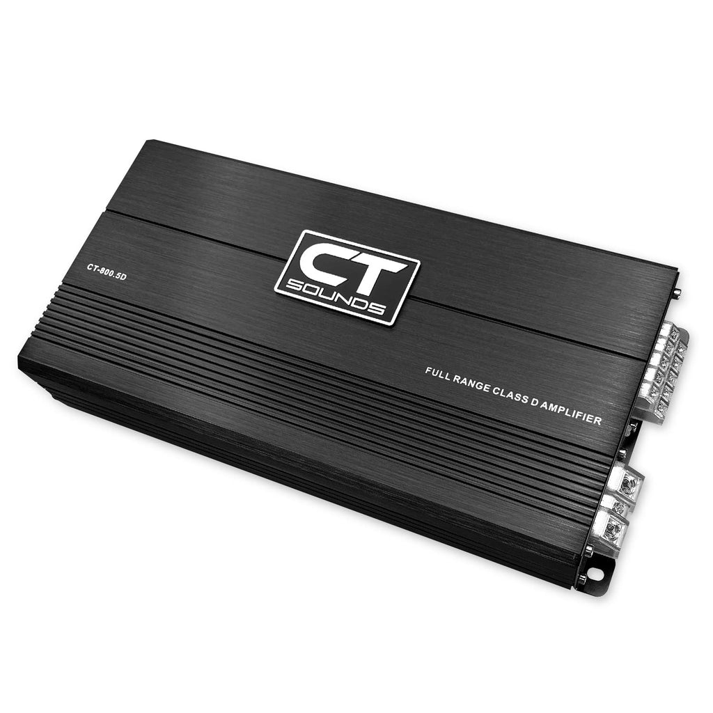 1000 Watt Full-Range Class D 5-Channel Car Amplifier N80847