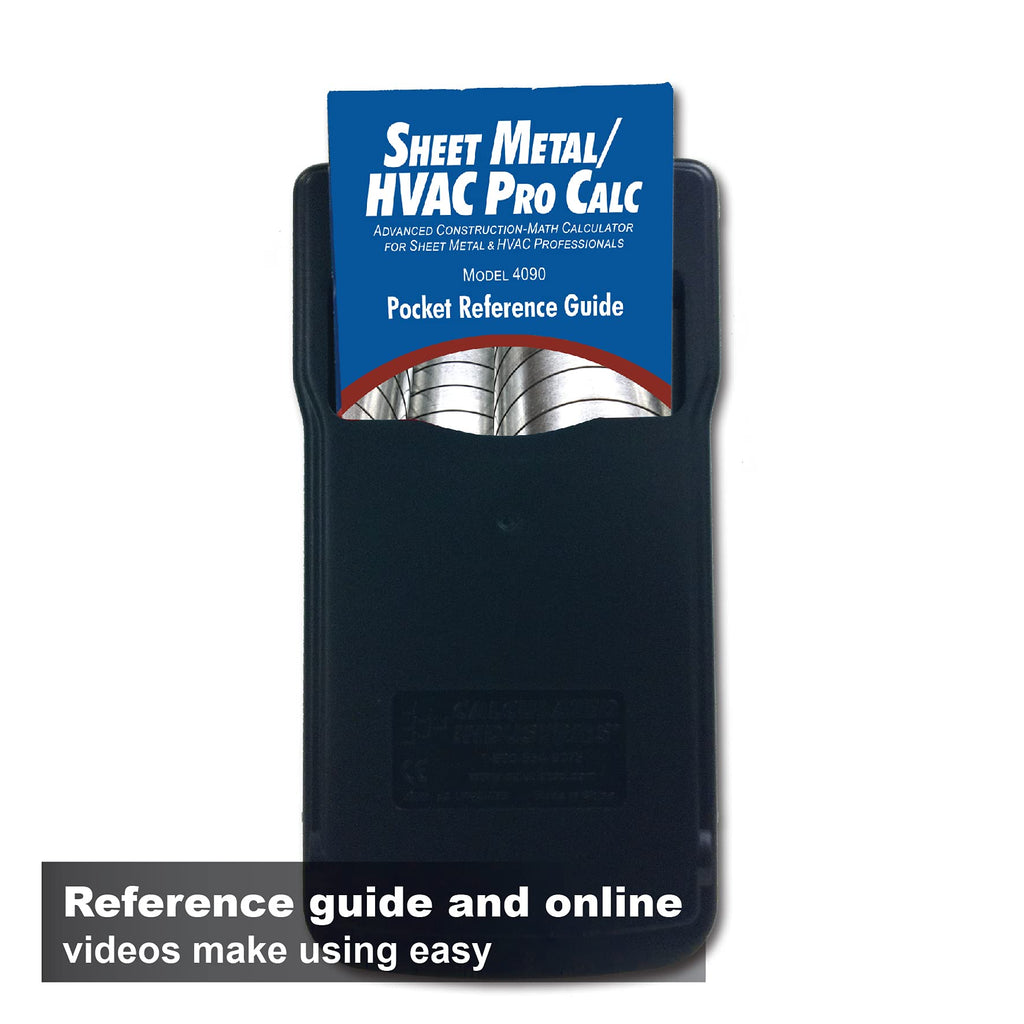 Sheet Metal HVAC Calculator W450