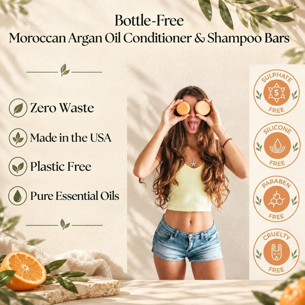 Argan Oil Shampoo & Conditioner Set C946232