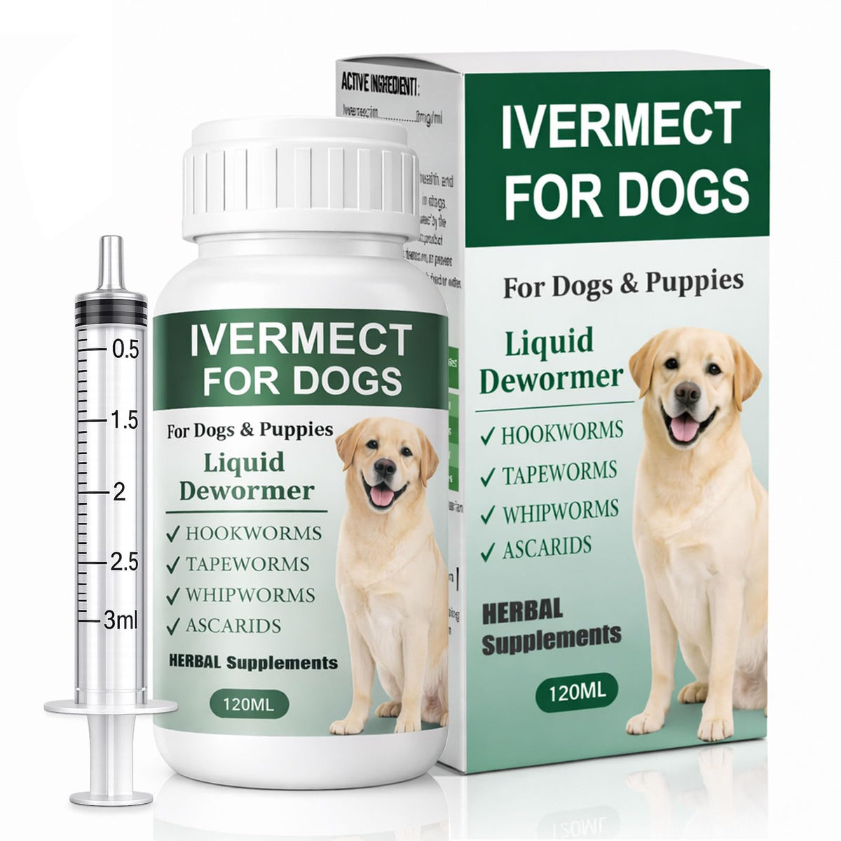 Liquid Dog Dewormer 120ml W62643