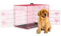 36" Metal Wire Folding Dog Crate with Divider Panel N5476