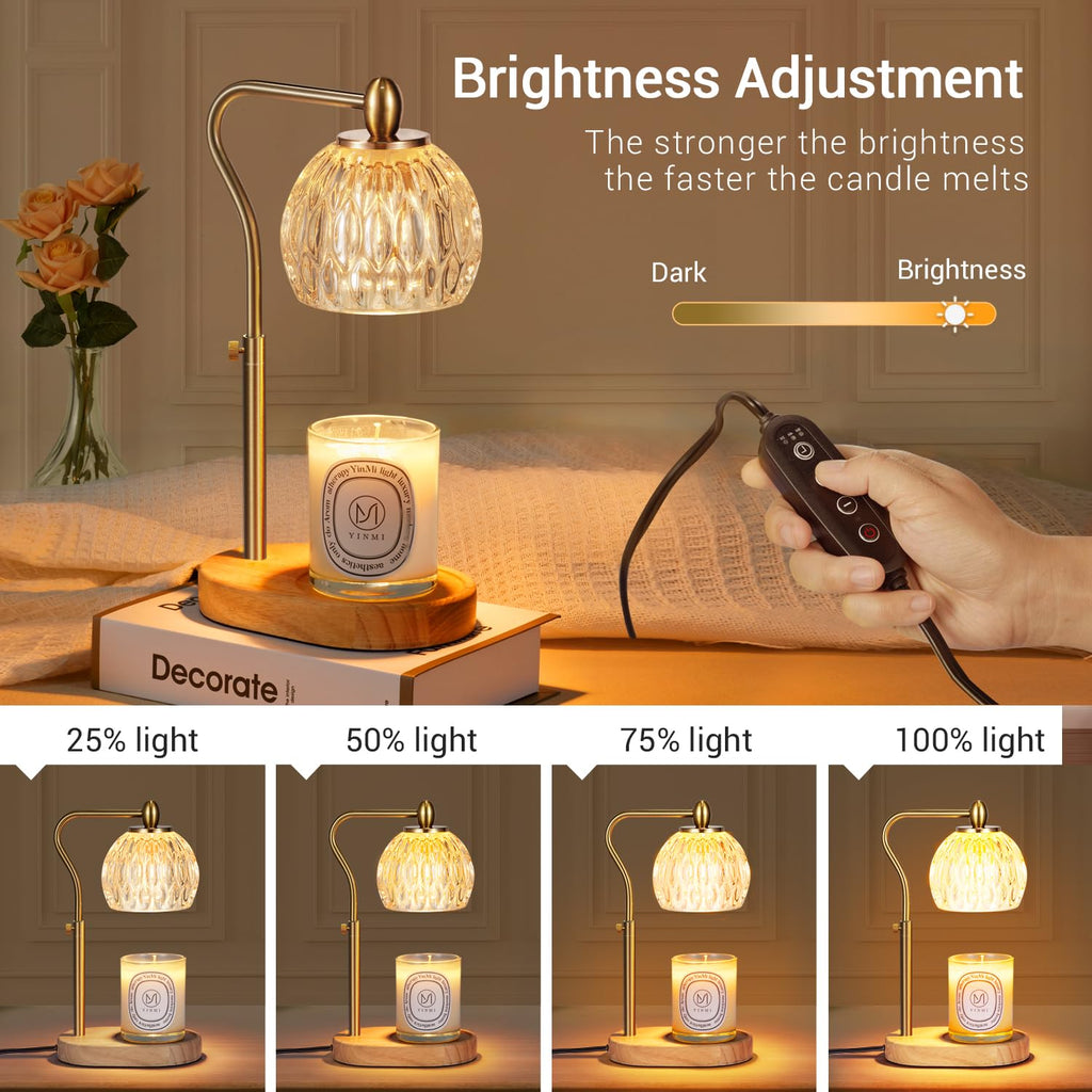Candle Warmer Lamp with Timer & Dimmer Height Adjustable U450