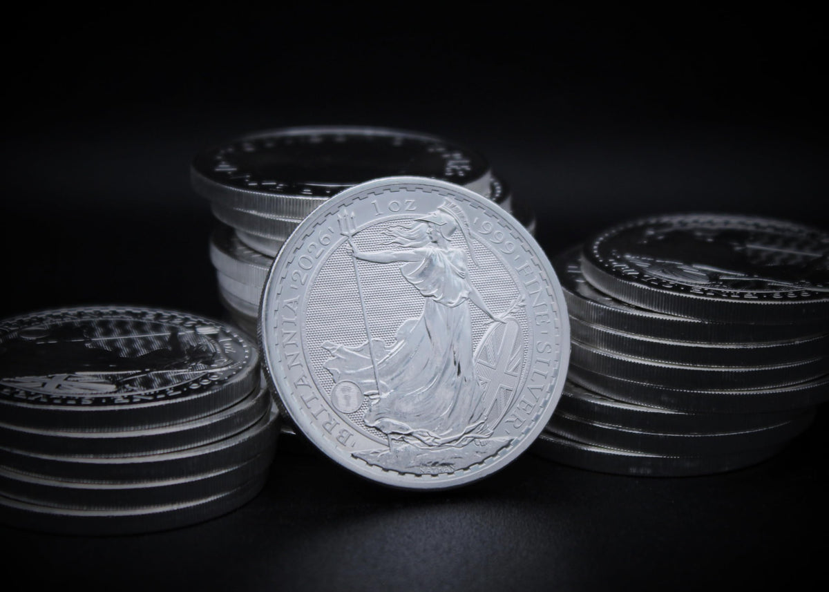 1 oz British Silver Britannia Coin Brilliant Uncirculated U439
