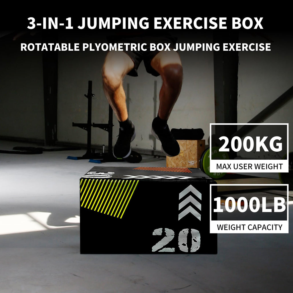 Steel Plyo Box with Anti-Slip Surface O88611