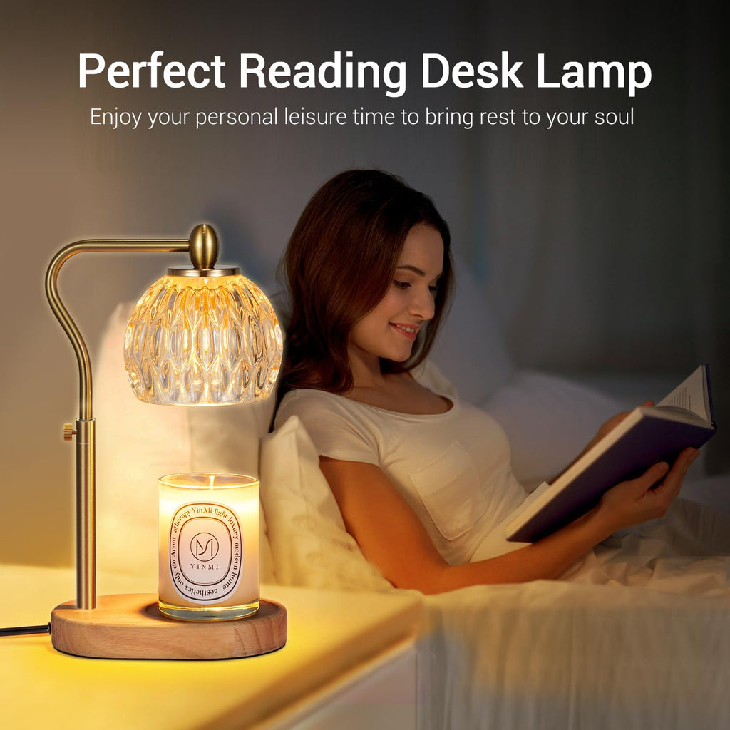 Candle Warmer Lamp with Timer & Dimmer Height Adjustable U450