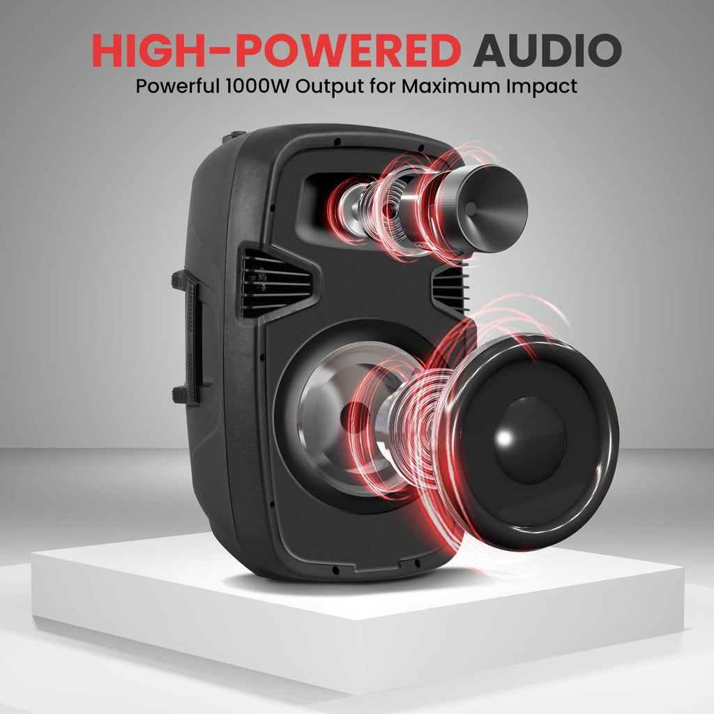 1000W Wireless Portable PA Speaker System Z893