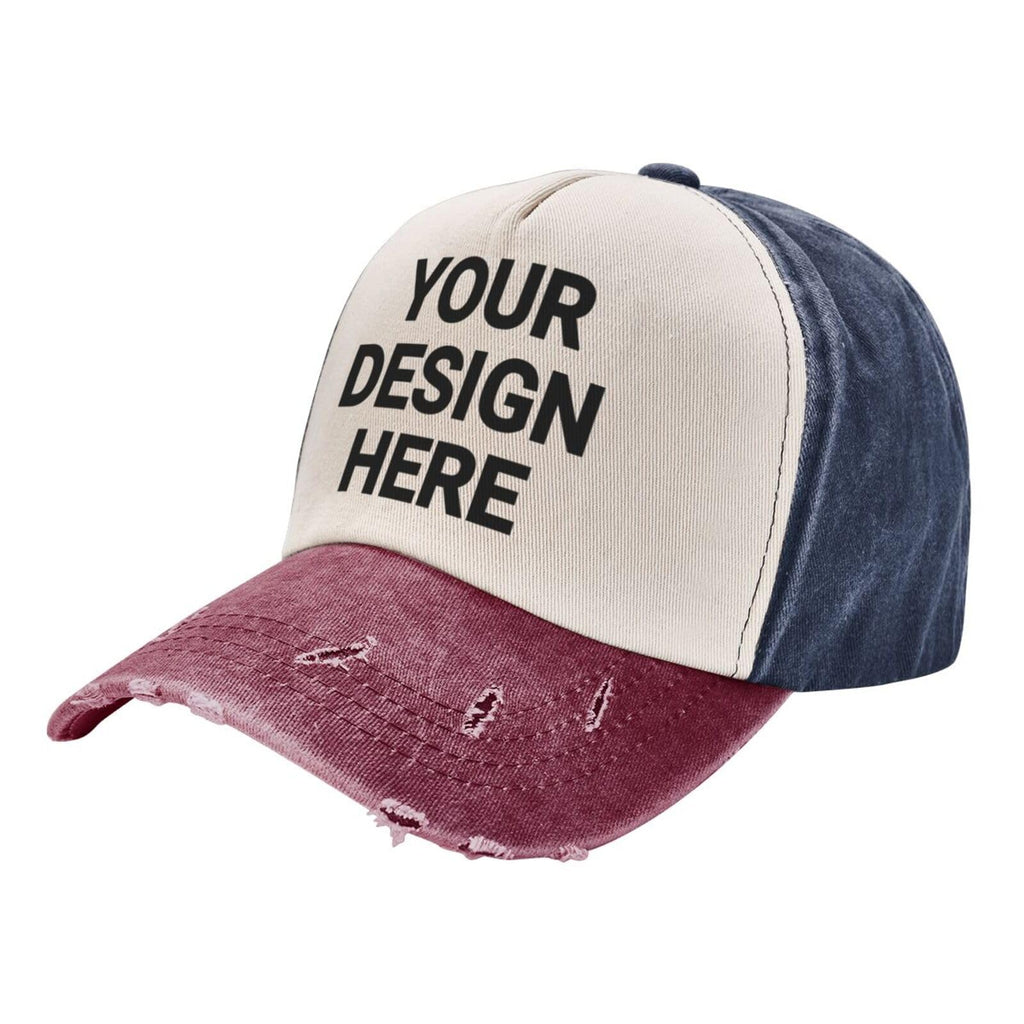 Custom Baseball Cap Adjustable Trucker Hat D7934