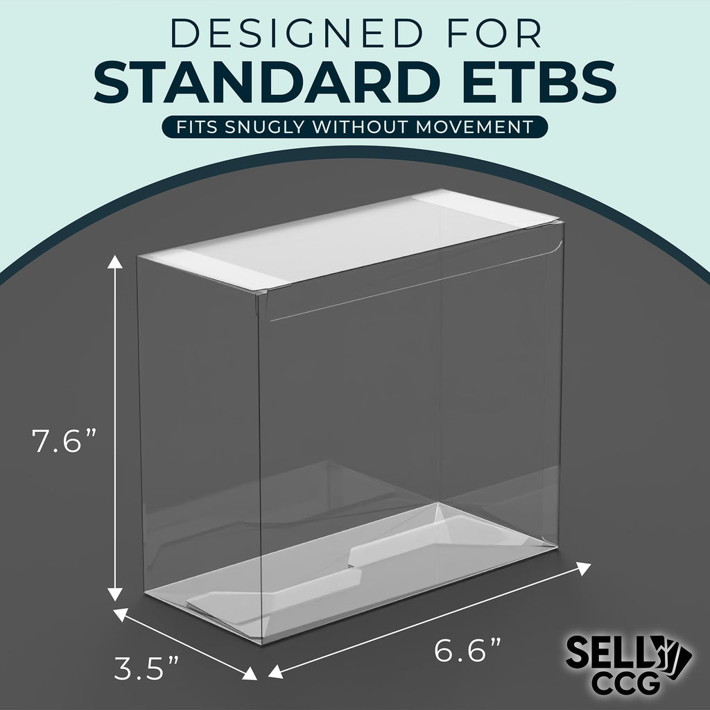 5 Pack Plastic Display Storage Case J7793