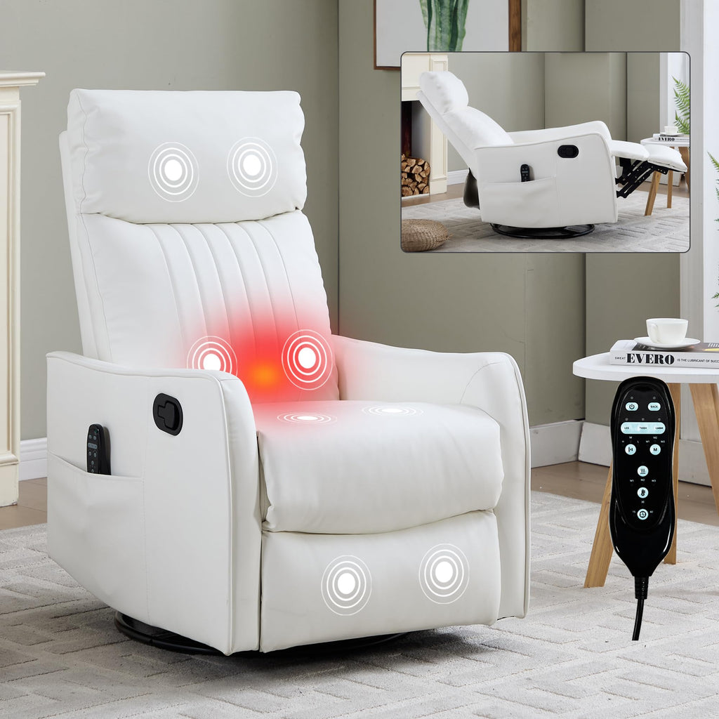 High Back Massage Recliner with Heat H2940