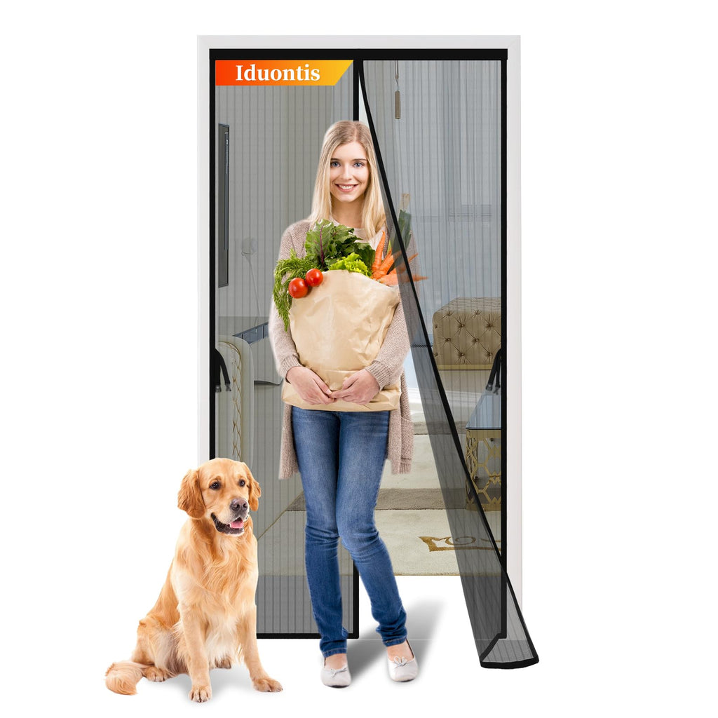 Magnetic Screen Door 36 x 82 in Mesh Curtain H12049