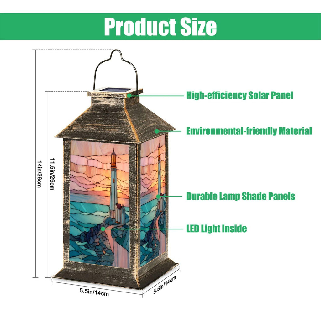 Solar Powered Waterproof Hanging Lantern G394174