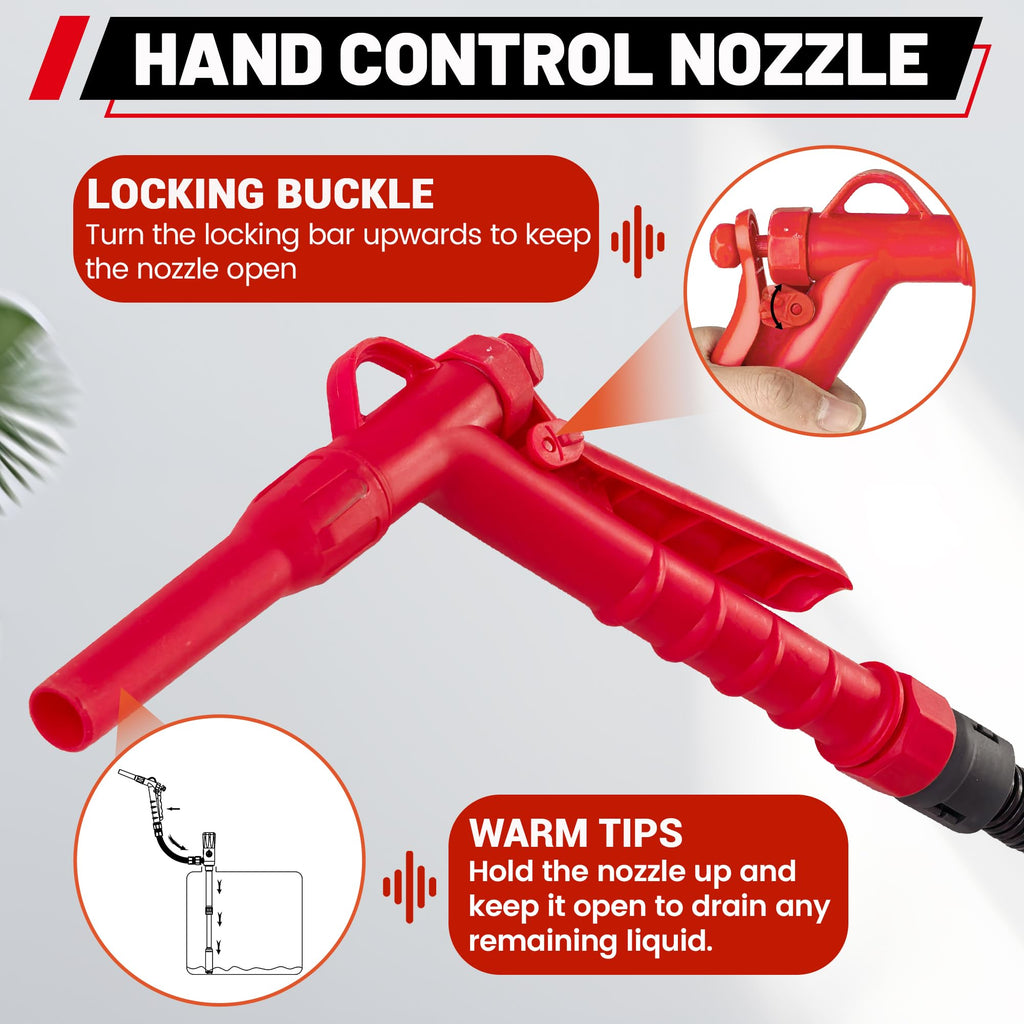 Battery Operated USB Charging Portable Fuel Transfer Pump with Hose R5016