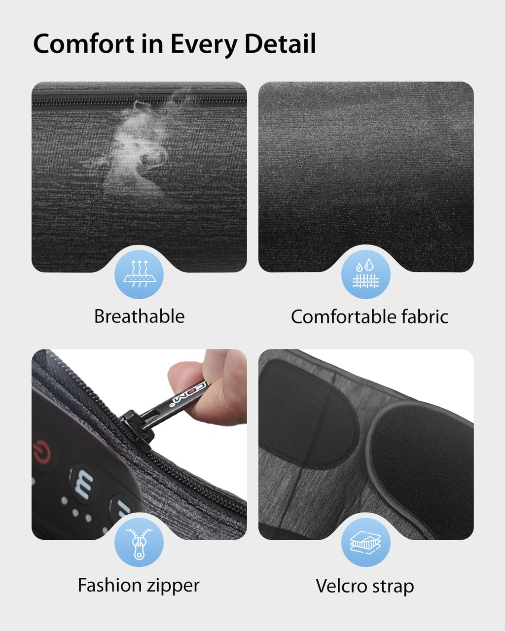 Cordless Calf Massager with 3 Intensities 3 Modes K1649