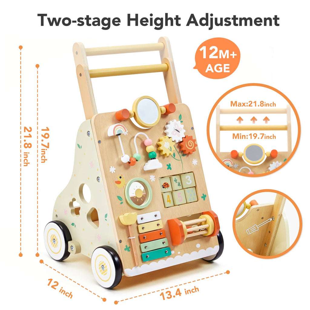 Wooden Baby Push Walker M206442