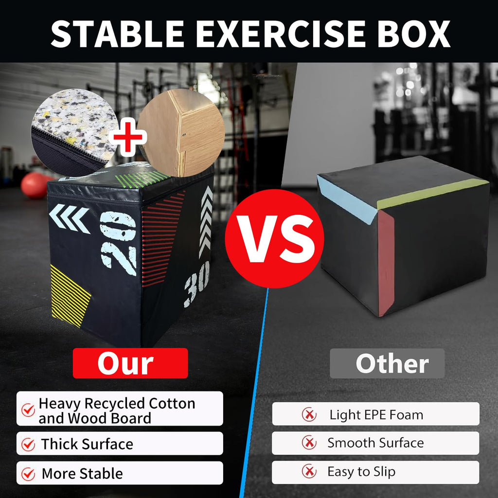 Steel Plyo Box with Anti-Slip Surface O88611