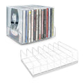 2 Pcs Clear Acrylic CD Holder G4114