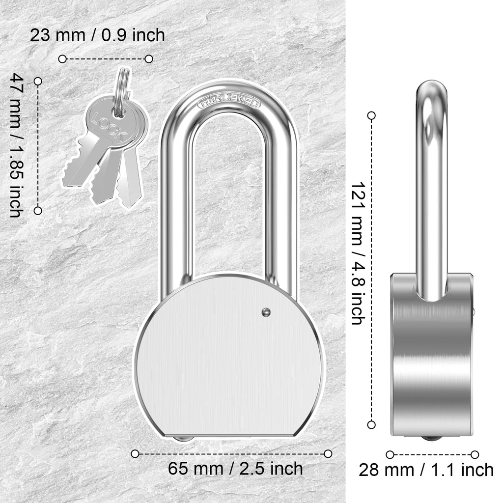 4 Pack 65mm Heavy Duty Keyed Alike Padlocks C749962