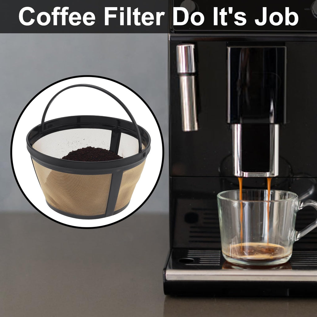 Reusable Coffee Filter Basket 8-12 Cup 2Pack D740