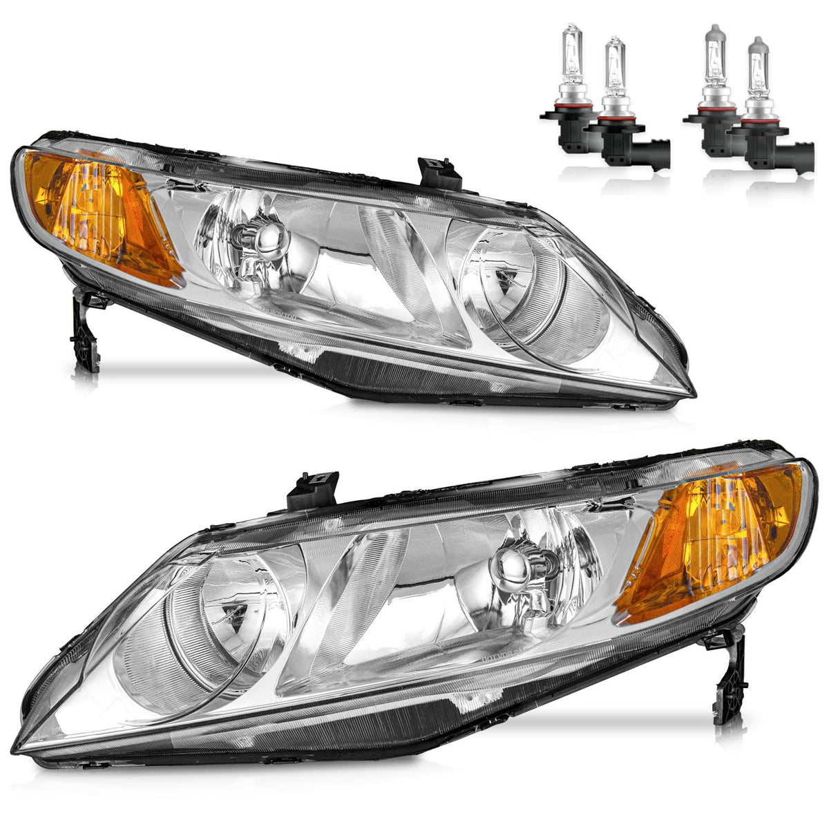 Headlights for Honda Civic 4-Door X753