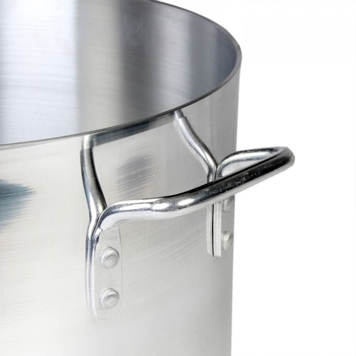 60 Quart Aluminum Sauce Pot with Riveted Handles A7658