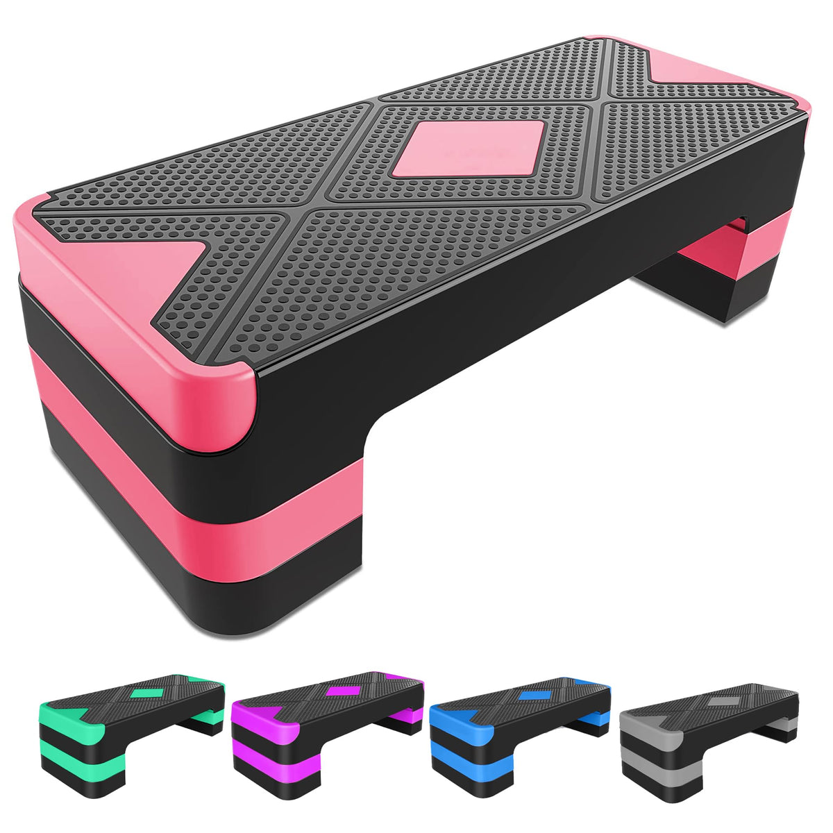 27" Adjustable Aerobic Exercise Step Platform J68460